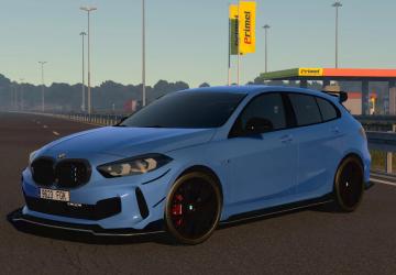 BMW 135i M 2023версия 1.1 для Euro Truck Simulator 2 (v1.57.x)