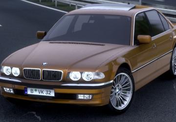 BMW 750iL E38версия 1.8 для American Truck Simulator (v1.57.x)