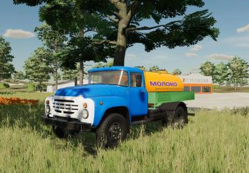 ЗиЛ-130 Молоковозверсия 1.1.0.0 для Farming Simulator 2022 (v22)
