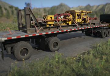 TWM’s Haley 5-Slot Flatbed Trailer Packверсия 1.0 для SnowRunner (v32.1)