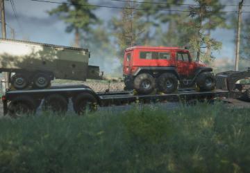 TWM’s Haley 55-Ton Lowboy Trailer Packверсия 1.0 для SnowRunner (v32.1)