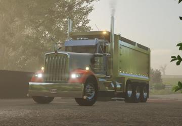 Kenworth W900 Dumperверсия 1.0.0.0 для Farming Simulator 2025