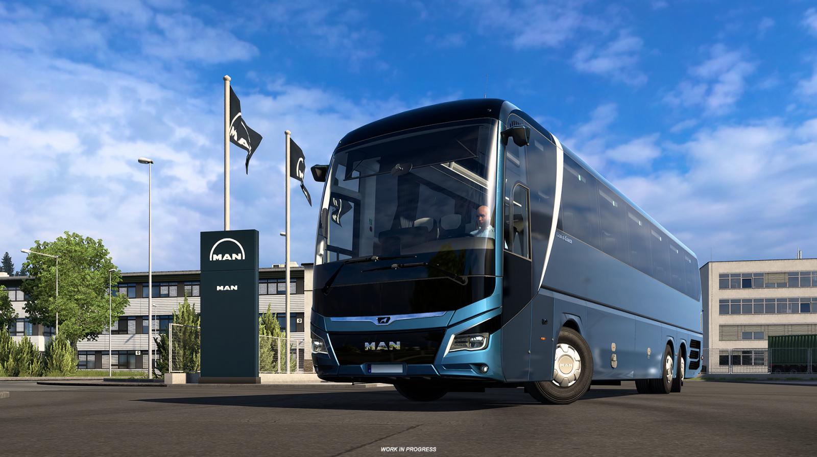 Новый автобус MAN Lion’s Coach в ETS 2