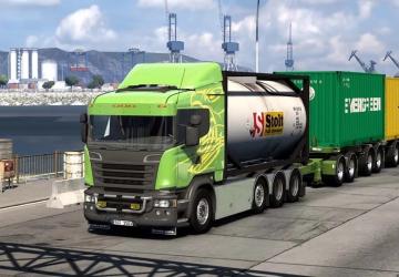 Scania SpecTransGroup 8X2/8X4версия 6.1 Fix для Euro Truck Simulator 2 (v1.57.x)