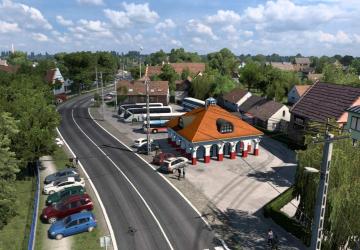 Карта Венгрииверсия 0.9.37 для Euro Truck Simulator 2 (v1.57.x)