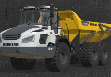 Liebherr TA230версия 1.0.0.0 для Farming Simulator 2025 (v1.11)