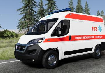 Fiat Ducato/Peugeot Boxer (2020)версия 2.46.1 для BeamNG.drive (v0.37.x)