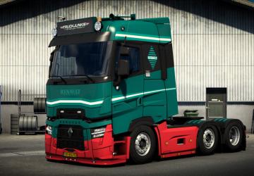 Renault T Range Evoверсия 2.3 для Euro Truck Simulator 2 (v1.57.x)