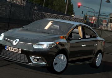 Renault Fluenceверсия 2.5 для Euro Truck Simulator 2 (v1.50.x, - 1.57.x)