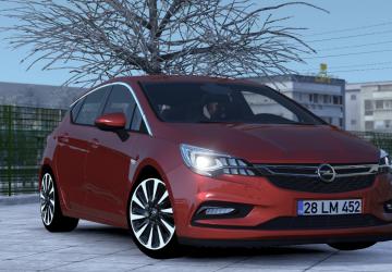 Opel Astra Kверсия 2.4 для Euro Truck Simulator 2 (v1.50.x, - 1.57.x)