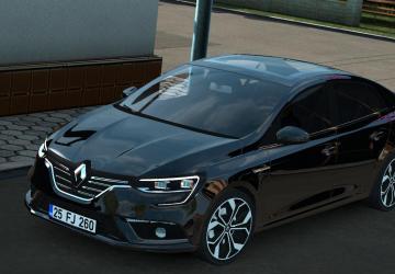 Renault Megane 4версия 2.6 для Euro Truck Simulator 2 (v1.50.x, - 1.57.x)