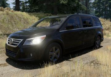 Chrysler Town & Country / Volkswagen Routan / Dodge Caravan / Lancia Voyagerv1.0 для BeamNG.drive (v0.32.x-0.37.x)