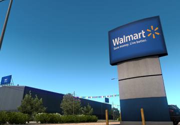 Real companies, gas stations & billboardsv4.01.11 для American Truck Simulator (v1.57.x)