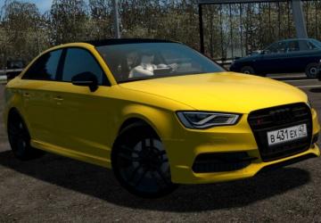 2015 Audi S3 Sedanверсия 09.01.2022 для City Car Driving (v1.5.9.2)