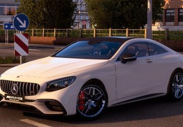 Mercedes-Benz AMG S63 Coupe 2021версия 3.1 для American Truck Simulator (v1.57.x)