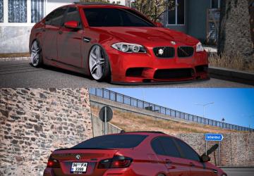 BMW M5 F10версия 2.7 для American Truck Simulator (v1.57.x)