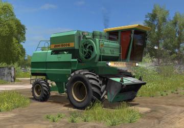 Дон-1500Бверсия 2.1 для Farming Simulator 2017 (v1.5x)