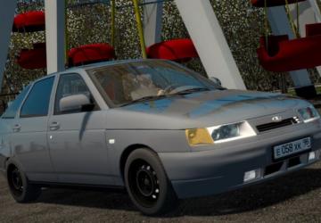 ВАЗ 21124 2007версия 29.12.2021 для City Car Driving (v1.5.9.2)
