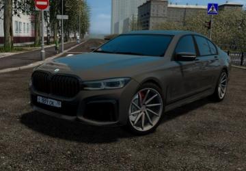BMW 750i G11 2019версия 29.12.2021 для City Car Driving (v1.5.9.2)