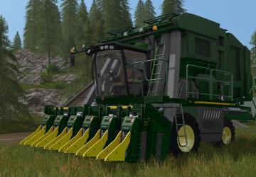 John Deere Cotton Packверсия 1.0.0.1 для Farming Simulator 2017 (v1.5x)