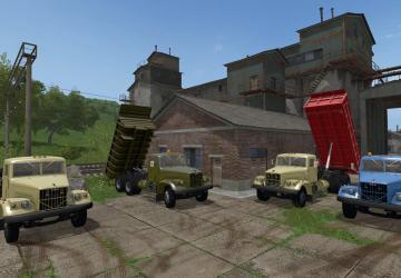 Краз 6x4версия 1.0.0.0 для Farming Simulator 2017 (v1.5x)