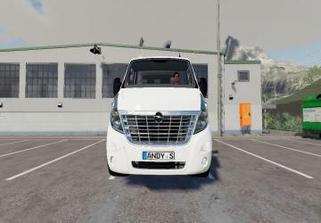 Opel Movano VanTruckверсия 1.0.0.0 для Farming Simulator 2019