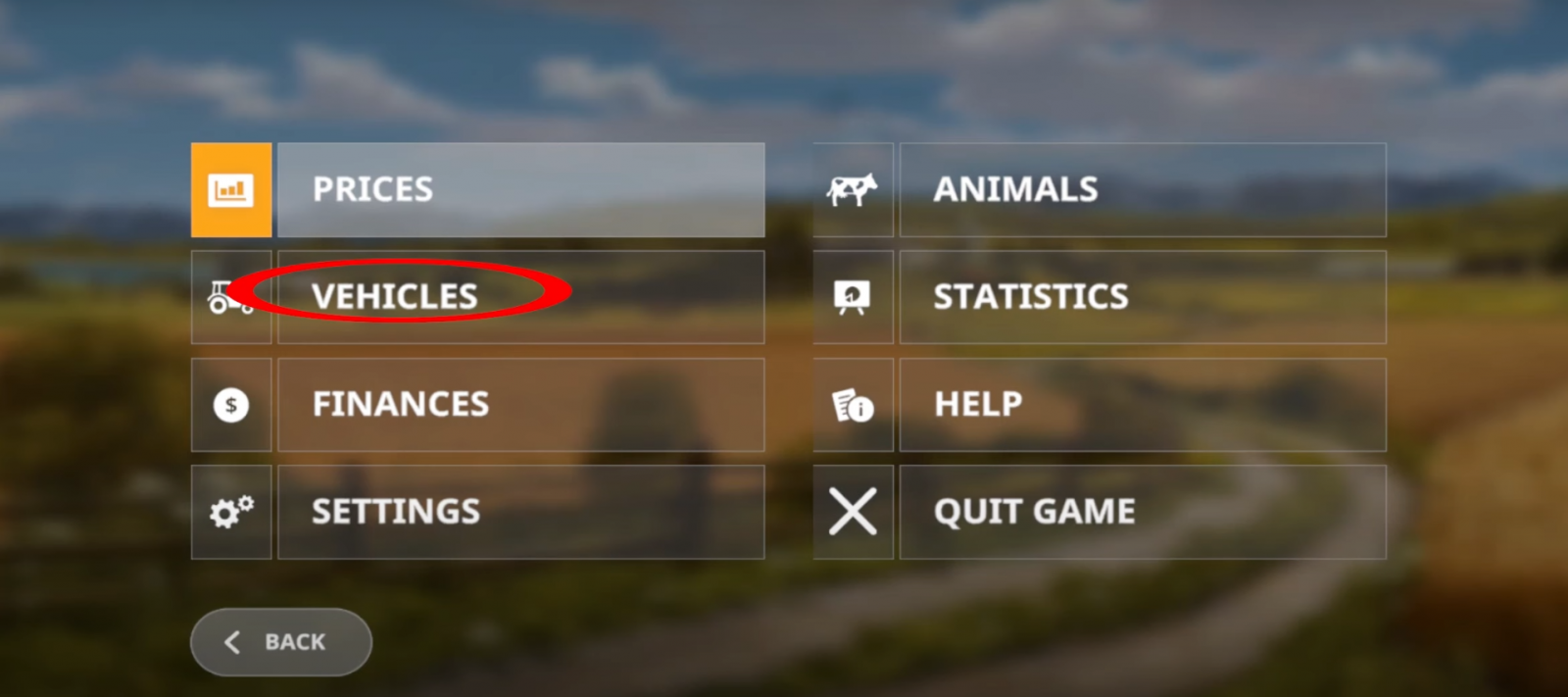 Как продавать свою технику в FS 20
