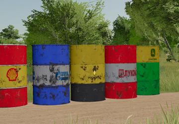 Бочка с дизельным топливомверсия 1.1 для Farming Simulator 2022 (v1.14)