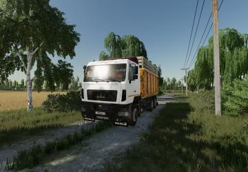 МАЗ-6501 СИЛОС - переделкаверсия 1.0.0.0 для Farming Simulator 2022