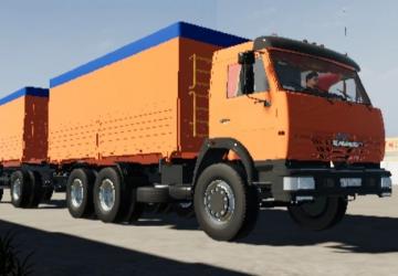 Kamaz-55102 EVRO2версия 1.2.0 для Farming Simulator 20
