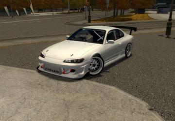 Nissan Silvia S15версия 26.12.2021 для City Car Driving (v1.5.9.2)