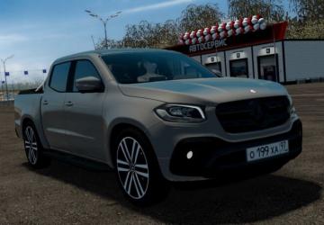 Mercedes-Benz X-Class 2019 350d 4MATICверсия 26.12.2021 для City Car Driving (v1.5.9.2)