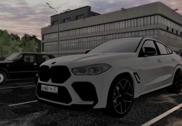 BMW X6M Competition F96 2020версия 23.12.2021 для City Car Driving (v1.5.9.2)