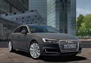 2017 Audi A4 (B9) 2.0 TSFI Quattroверсия 16.12.2021 для City Car Driving (v1.5.9.2)