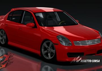 TE2 2004 Infiniti G35 Sedanверсия 2.0 для Assetto Corsa
