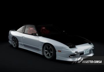 Nissan 180SX (RPS13) Stylish Line Kitверсия 1.1 для Assetto Corsa