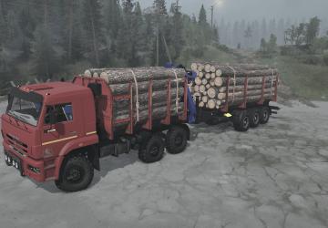 КамАЗ-6522-53версия 23.02.25 для Spintires: MudRunner (v28.09.22)