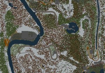 Карта «Приближается зима»версия 1 для Spintires: MudRunner (v28.09.22)