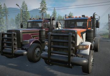 TWM Peterbilt Logo Packверсия 1.1 для SnowRunner (v32.1)