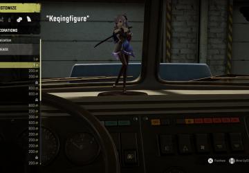 Keqing as Passenger and Figure stand for the Taygav1.0 для SnowRunner (v32.1)