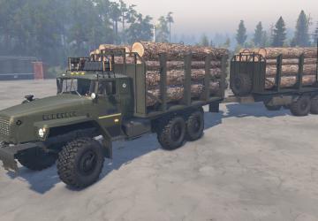 UrAL 4320-40 Sortimentovozверсия 1 для SpinTires (v03.03.16 и выше)