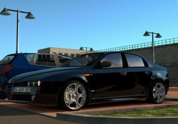 Alfa Romeo 159версия 2.3 для Euro Truck Simulator 2 (v1.50.x, - 1.57.x)