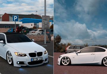 BMW 3 Series E92 M-Techверсия 2.5 для American Truck Simulator (v1.57.x)