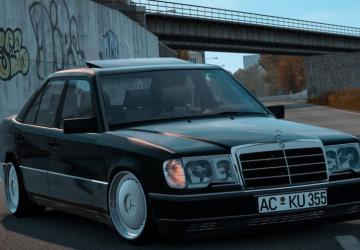 Mercedes-Benz W124 300dверсия 1.8 для American Truck Simulator (v1.57.x)