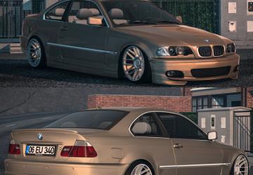 BMW 3 Series E46версия 1.9 для American Truck Simulator (v1.57.x)