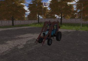 Стогомет МТЗ 80версия 2.1 для Farming Simulator 2017 (v1.5.3)