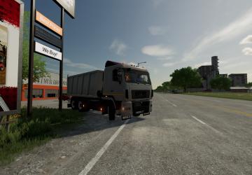 МАЗ-6501 колхоз (ПЕРЕДЕЛКА)версия 1.0.0.0 для Farming Simulator 2022