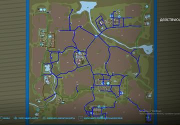 Autodrive для карты «Малиновка»версия 0.8 для Farming Simulator 2022 (v1.14x)
