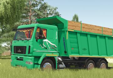 МАЗ-6501 20м2версия 1.2.0.0 для Farming Simulator 2025 (v1.15.x)