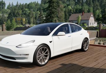 Tesla Model 3версия 1.3.1 для BeamNG.drive (v0.37.x)